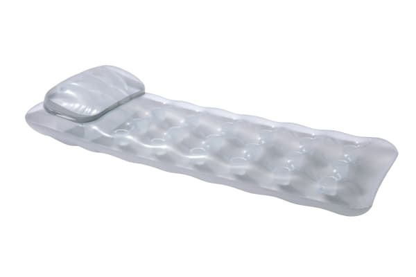 Bestway 43024, Grå, Transparent, Badmadrass, Vinyl, 90 kg, 630 mm, 1750 mm