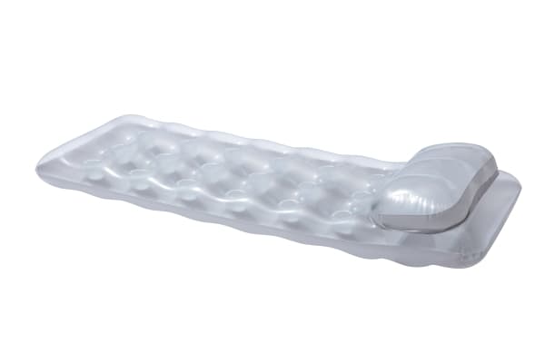 Bestway 43024, Grå, Transparent, Badmadrass, Vinyl, 90 kg, 630 mm, 1750 mm