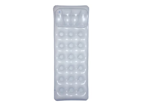 Bestway 43024, Grå, Transparent, Badmadrass, Vinyl, 90 kg, 630 mm, 1750 mm