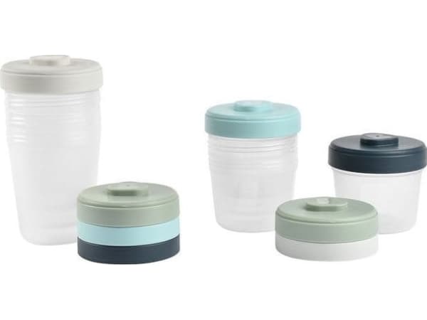 BEABA RUOAN SÄILYTYSPURKIT, 4X250, 4X150 ML