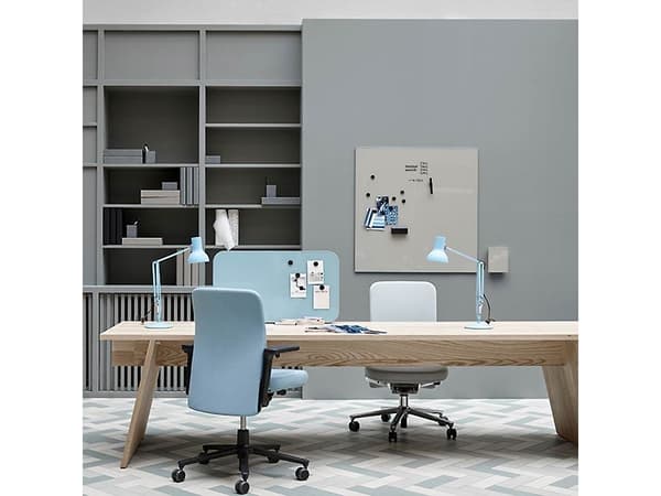 Glastavle Mood Wall, 1500x1000 mm, Ren hvid