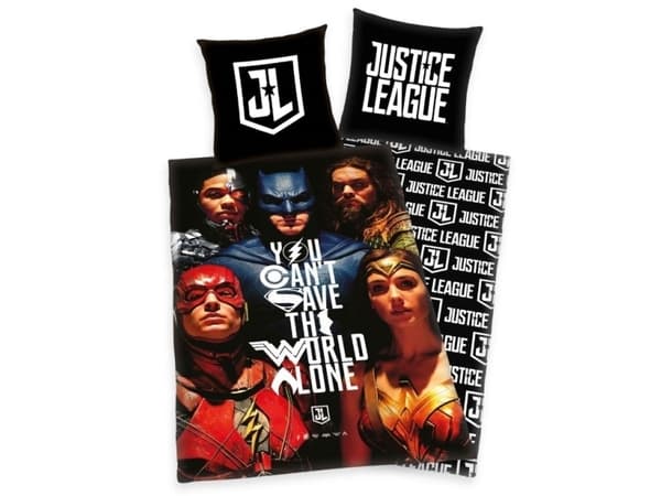 Justice League vuodevaatteet - 100 prosenttia puuvillaa