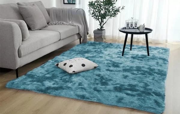 Strado Teppe Ombre Shaggy Strado 250x300 OmbreNavy (Mørkeblå) universal