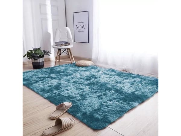 Strado Teppe Ombre Shaggy Strado 250x300 OmbreNavy (Mørkeblå) universal