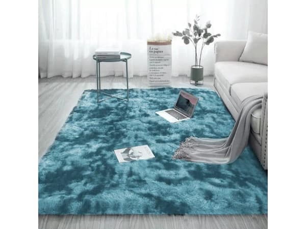Strado Teppe Ombre Shaggy Strado 250x300 OmbreNavy (Mørkeblå) universal