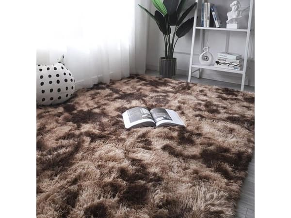 Strado Teppe Ombre Shaggy Strado 130x190 OmbreCoffee (brun) universal