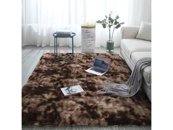 Strado Ombre Shaggy matto 200x290 OmbreCoffee (ruskea) universaali