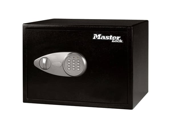 Master Lock Large No. X125ML - Pengeskab - solidt stål - grå, sortti