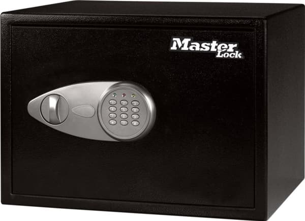 Master Lock Large No. X125ML - Pengeskab - solidt stål - grå, sortti