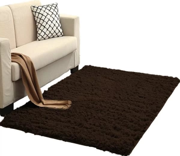 Strado Carpet Shaggy Strado 140x190 DarkCoffee (Mørkebrun)
