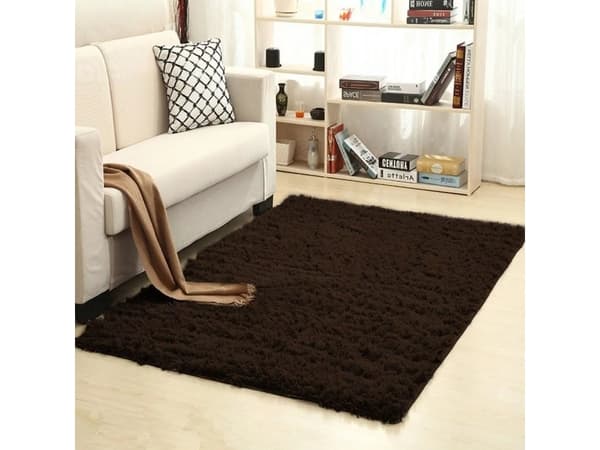 Strado Carpet Shaggy Strado 140x190 DarkCoffee (Mørkebrun)