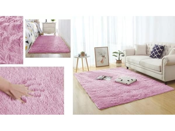 Shaggy matto Strado 140x190 PinkPanther (vaaleanpunainen) (vaaleanpunainen)