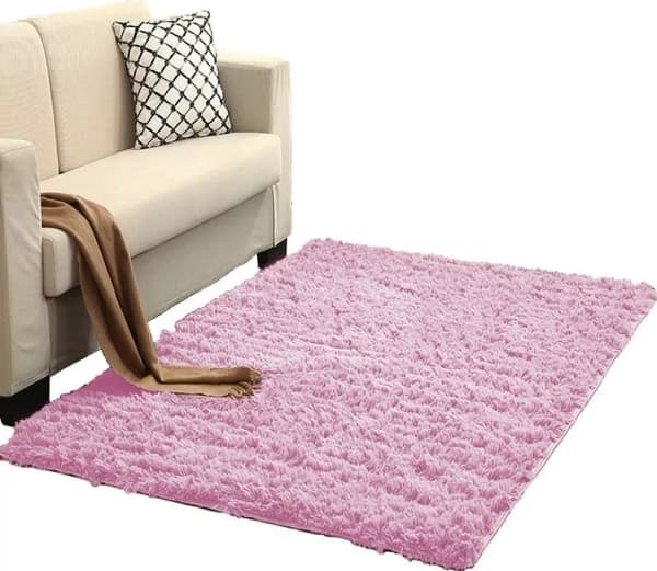 Shaggy Carpet Strado 100x150 PinkPanther (vaaleanpunainen) (vaaleanpunainen)