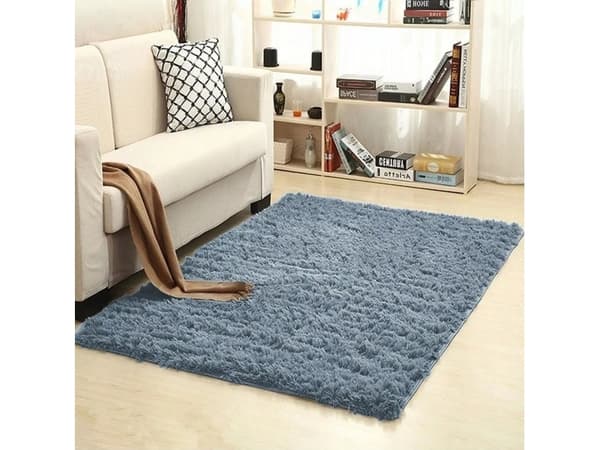 Strado Dywan Shaggy Strado 60x90 SilverFur (Jasny Szary)