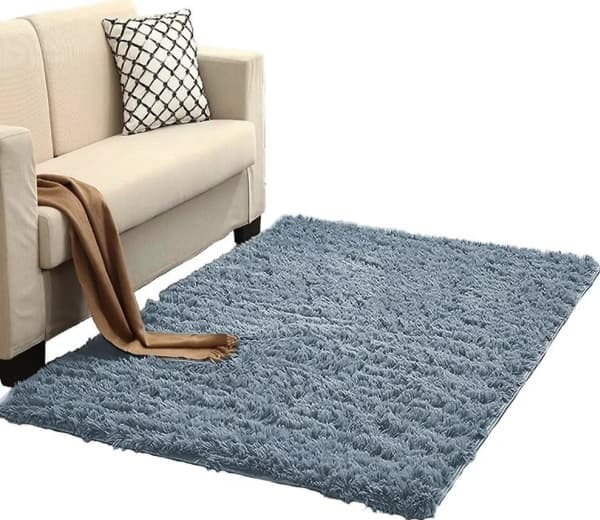 Strado Dywan Shaggy Strado 60x90 SilverFur (Jasny Szary)