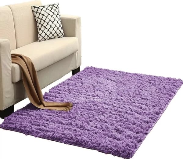 Strado Shaggy matto 120x170 PurpleFlower (vaaleanvioletti)