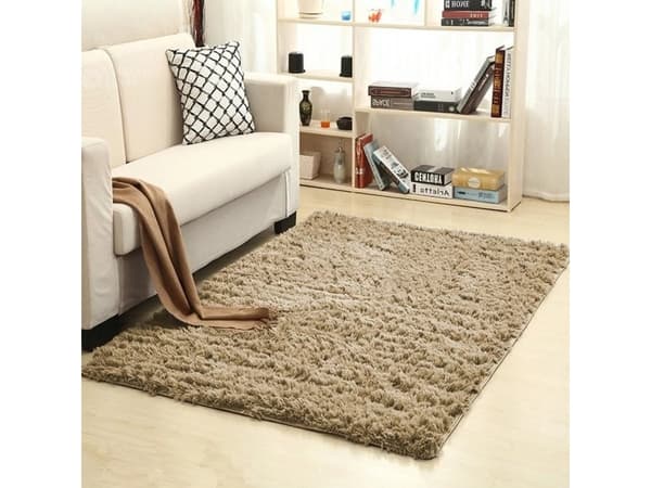 Strado Dywan Shaggy Strado 60x120 CappuccinoCamel (Jasny brązowy)