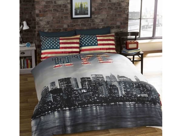 New York City USA Sengetøj
