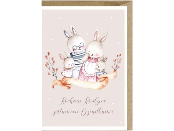 Cardie Card You Will Become Grandparents K122