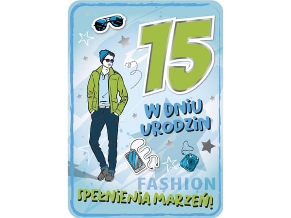 Armin Style Bursdagskort 15 GM-755