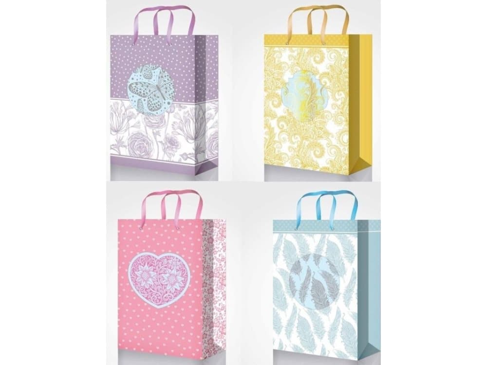 Fresh Decorative bag with a window, vertical M1 20263-20266