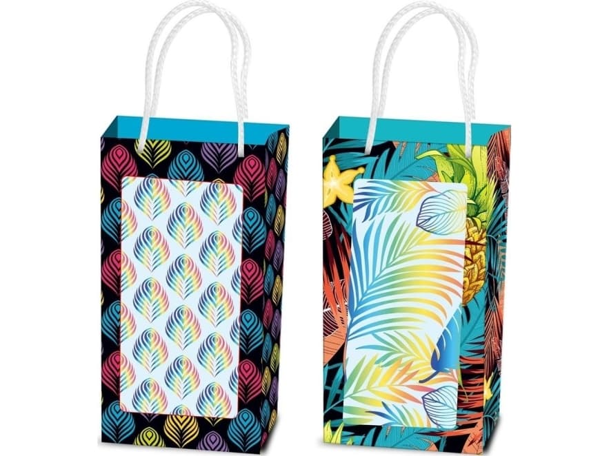 Fresh Decorative bag with a window, vertical Large bottle 1
