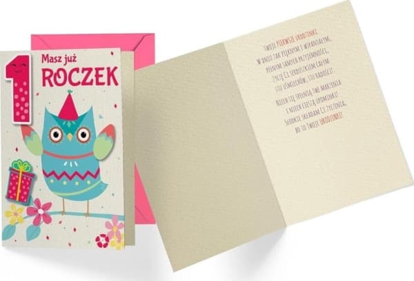 CUCCARD Carnet B6 DK-854 Årsgammal uggla