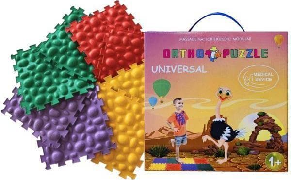 Wader Polesie 62210 Modulär ortopedisk massagematta ORTHO PUZZLE Havskulor