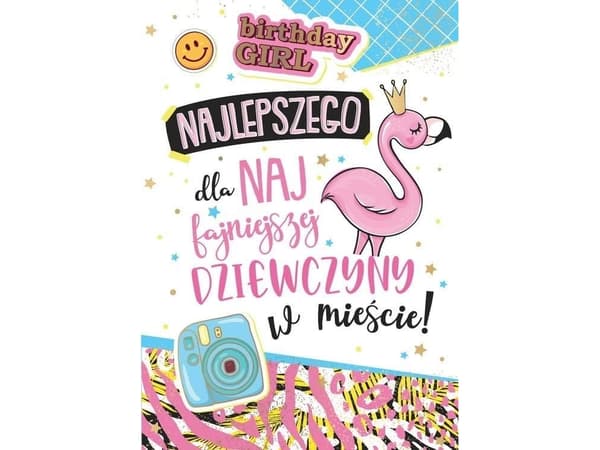 CUCCARD B6 PR-351 Födelsedagskort