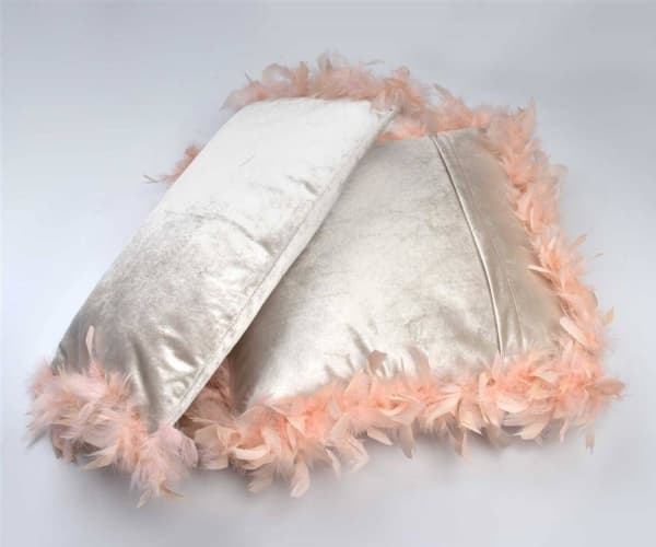 Affek Design LORETA BEIGE Pillow 44x44cm feathers
