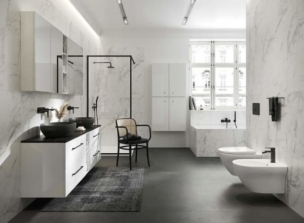 Cersanit S932-079 GARDEROBE MODUL ÅPEN TOPP LARGA 20 HVIT // CES.LARGA-MODUL-20-BI-OPEN-TOP