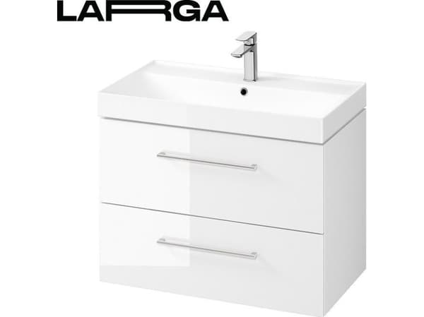 Cersanit S932-073 Skåp Podum Larga 80 Vit Monterad// CES.LARGA-PODUM-80-BI-ZMONT