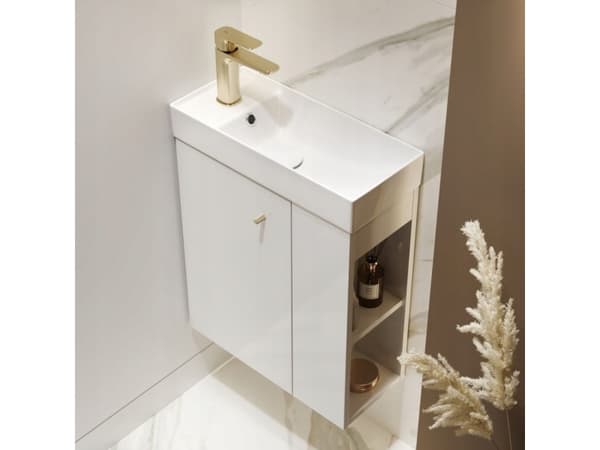 Cersanit S932-110-DSM Skåpskåp för garderob och toalett LARGA50X22 VIT DSM // LARGA CERAMIC-SZAF-50X22