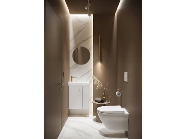 Cersanit S932-110-DSM Skåpskåp för garderob och toalett LARGA50X22 VIT DSM // LARGA CERAMIC-SZAF-50X22
