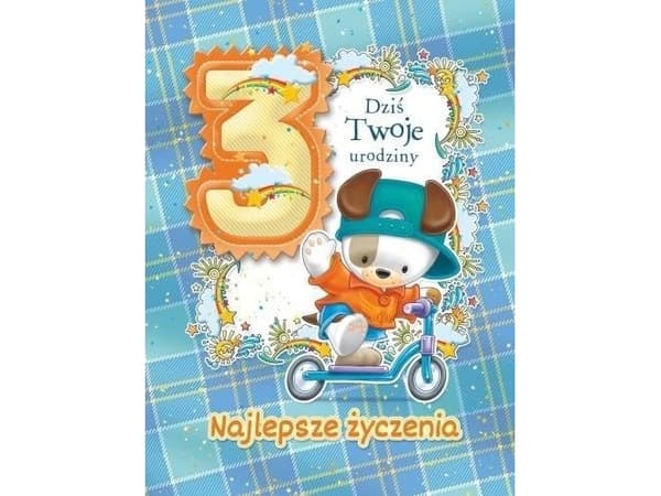 Trend B6 3-vuotias poika hauska kortti