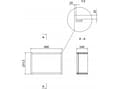 Miniatyrbilde 2 av 2: Cersanit S932-083 SKAPMODUL ENKEL ÅPEN LARGA 40 GRÅ // CES.LARGA-MODUŁ-40-SZ-OPEN-POJE () - CES.LARGA-MODUŁ-40-SZ-OPEN-POJE