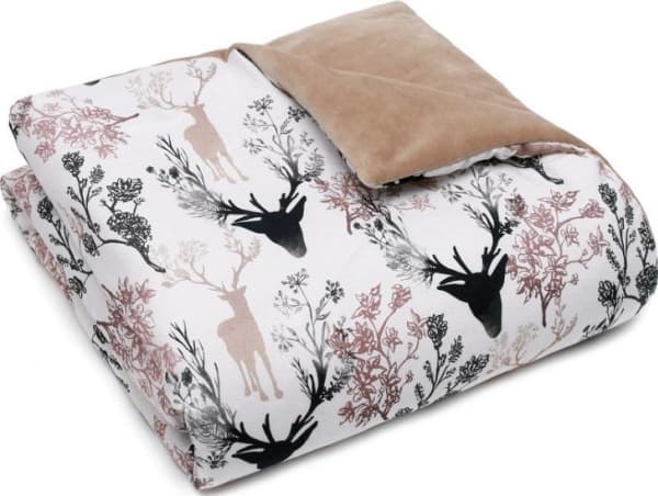 Pulp PULP-BAMBOO BLANKET VELVET LIGHT DEERLES