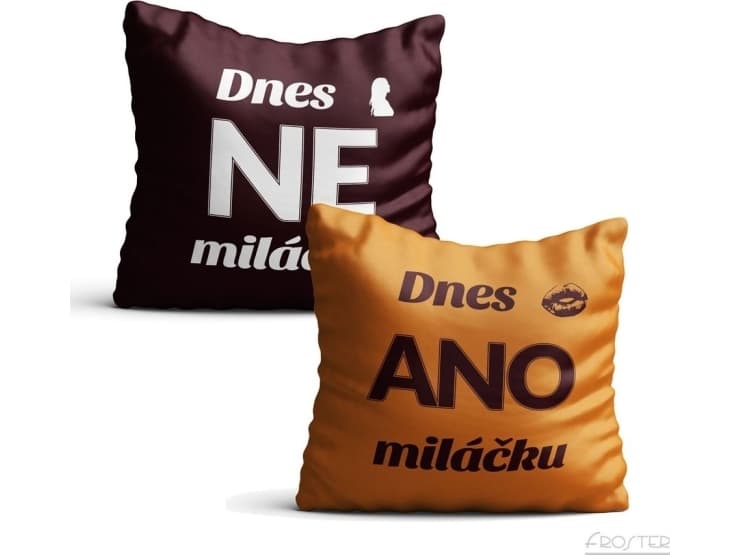 Handlosphere GIFT PILLOWCASE - YES/NO (CZ)