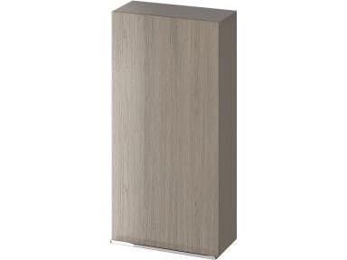 Cersanit S522-037 WALL CABINET VIRGO 40 GRAY HANDLE CHROME ZMONT. //CER.VIRGO- HANG-40- GRAY-UCH-CH