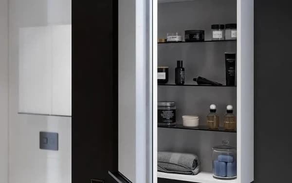 Cersanit S522-039 WISKA WISGO 40 BIAŁA UCHW CHROM ZMONT. // CER.VIRGO-WISZ-40-BIAŁA-UCH-CH