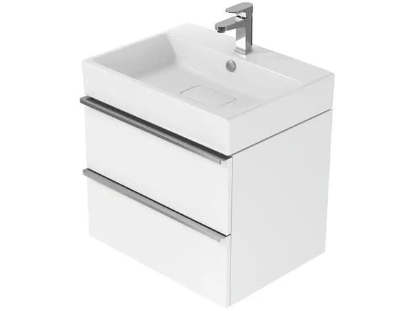 Cersanit S522-017 SKAP UNDER VIRGO 60 HVIT KROM HÅNDTAK MONTERT // CER.VIRGO-60-WHITE-UCH-CH