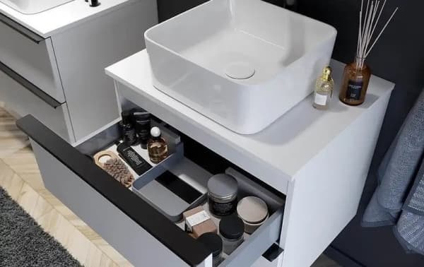 Cersanit S522-017 SKAP UNDER VIRGO 60 HVIT KROM HÅNDTAK MONTERT // CER.VIRGO-60-WHITE-UCH-CH