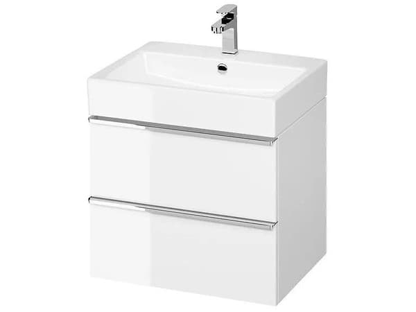 Cersanit S522-017 SKAP UNDER VIRGO 60 HVIT KROM HÅNDTAK MONTERT // CER.VIRGO-60-WHITE-UCH-CH