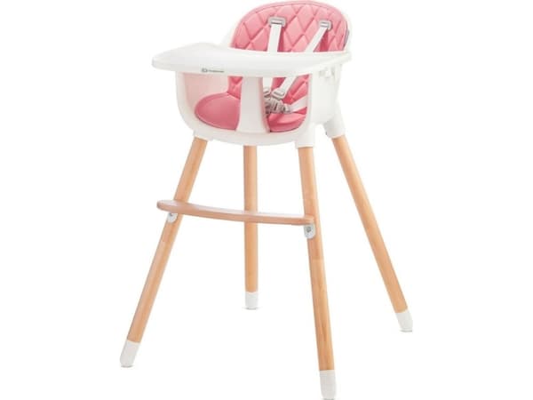 KinderKraft Sienna 2-i-1 matningsstol, rosa (KKKSIENPNK0000)