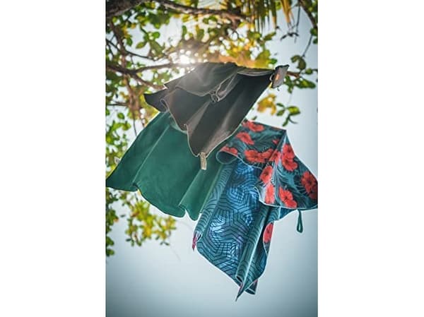 Lifeventure Recycled SoftFibre Trek Towel, Teal, Large
