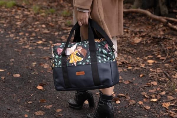 Sensillo ECOSHINE WOODWALKER BAG WHITE 8623/8441