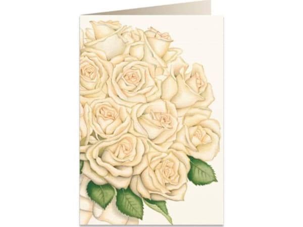Tassotti Pass B6 + envelope 5758 Bouquet of roses