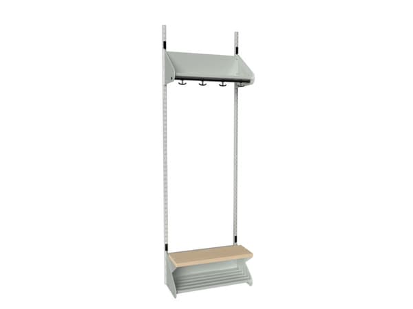 BST Yhdistelmä H, aloitusosa 2 paikkaa W 500 mm, vihreä