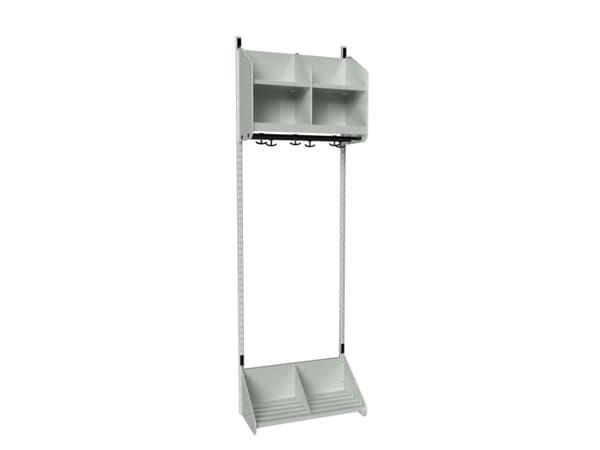 BST Kombination A, Startsektion 2 pladser B 600 mm, hvid