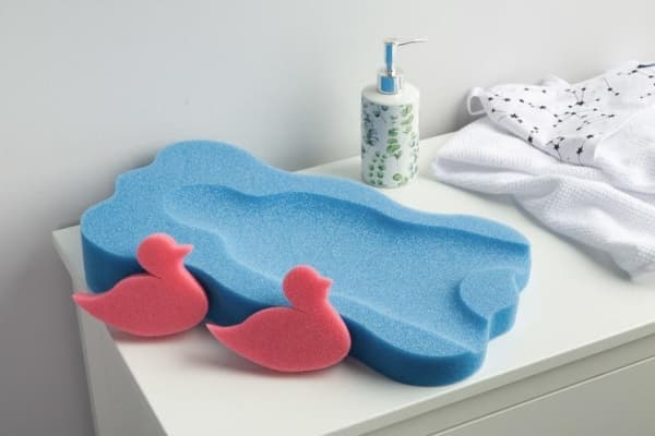 Sensillo INNSLAG TIL BADEKARET MIDI BLÅ